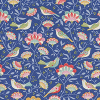 Tilda - Jubilee -  Bird Tree Blue Fabric