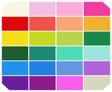 FreeSpirit Fabrics - Tula Pink Tiny Coordinates True Colors- Design Roll