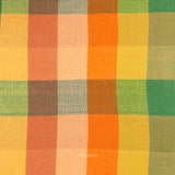 Fableism - Waffle Happy Checkers - Cider Fabric
