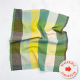 Fableism - Waffle Happy Checkers - Limon Fabric
