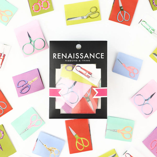 Renaissance Ribbons - Snip Snip Woven Labels (8 ct)