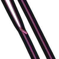 Sallie Tomato - Tula Pink Zipper Black/Tula Pink- 3 yrds/9 pulls