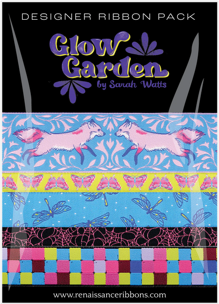 Renaissance Ribbons - Ruby Star Society Glow Garden Ribbon Pack