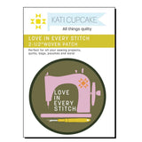 Kati Cupcake - Love In Every Stitch Patch