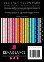 Renaissance Ribbons - Ruby Star Society Hearts and Sparks Ribbon Pack