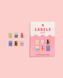Kylie and The Machine - Metallic Mini Hands Woven Sewing Labels (6 ct)