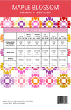 Quilt Cakes - Maple Blossom Quilt - Paper Pattern