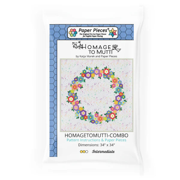 Paper Pieces - Homage to Mutti Pattern & Complete Paper Pieces Pack
