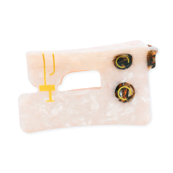 Sarah Hearts - Sewing Machine Hair Claw Clip