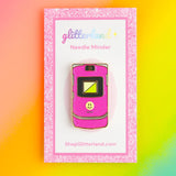 Glitterland - Needle Minder - Y2K Flip Phone
