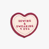 Kylie and The Machine - Sewing & Swearing 4 Eva Iron On Patch
