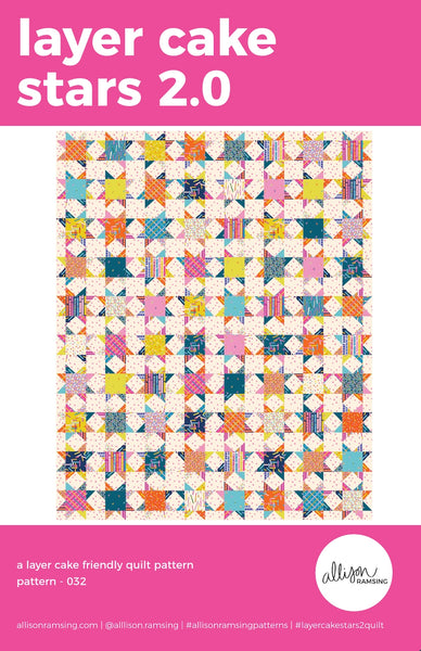 Allison Ramsing - Layer Cake Stars 2.0 - Paper Pattern