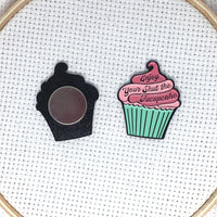 Snarky Crafter Designs - Enjoy Your Shut the Fucupcake Needle Minder