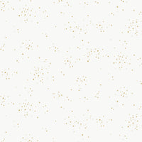 Cotton + Steel Basics - Freckles - Cloud White Metallic Fabric