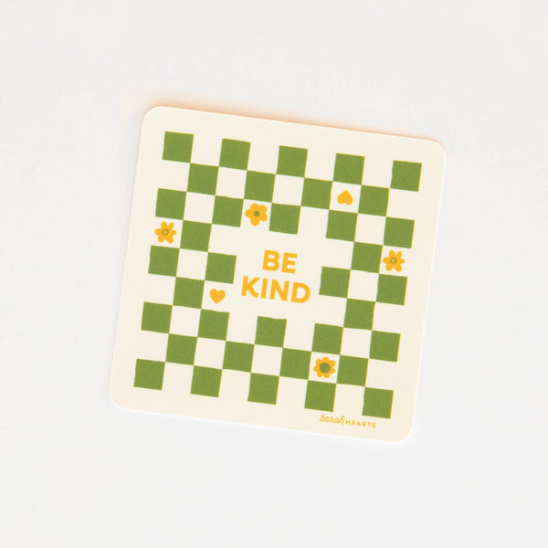 Sarah Hearts - Be Kind Vinyl Sticker