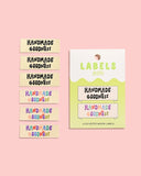 Kylie and The Machine - Handmade Goodness Woven Sewing Labels (6 ct)
