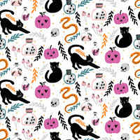 Cotton + Steel Fabrics - By The Glow Of The Moon - There Is Magic In The Night - Spooky Fabric