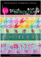 Renaissance Ribbons - Tula Pink Untamed Ribbon Pack - Moonbeam