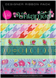 Renaissance Ribbons - Tula Pink Untamed Ribbon Pack - Moonbeam