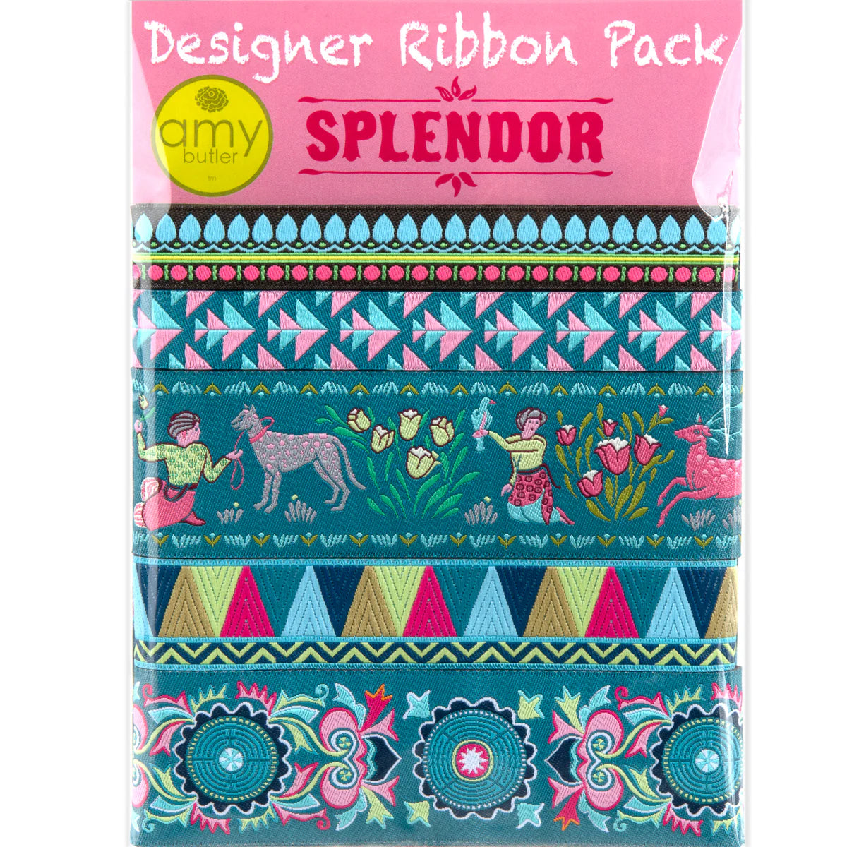 Renaissance Ribbons - Amy Butler Splendor Ribbon Pack – Pearls and ...