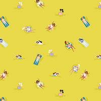 Cotton + Steel Fabrics - A Sunshine Story - Drift Away Catching A Vibe Fabric