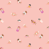 Cotton + Steel Fabrics - A Sunshine Story - Drift Away Sunset Swim Fabric