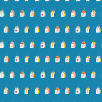 Cotton + Steel Fabrics - A Sunshine Story - Sunshine Smoothies Poolside Fabric