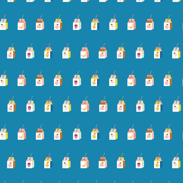 Cotton + Steel Fabrics - A Sunshine Story - Sunshine Smoothies Poolside Fabric
