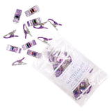 More Me Know - Wild Flower Glitter Clips - 25ct