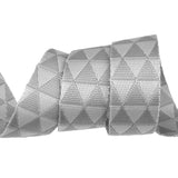 Renaissance Ribbons - Tula Pink Graywork Kinda Shady 1.5" Webbing - Whisper