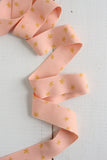 Bessie Pearl Binding Co. - 2.5" Bias Quilt Binding - Starry Peach