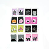 Renaissance Ribbons - Spooky Night Woven Labels (8 ct)