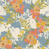 RJR Fabrics - Honeybee Garden - Bee Bouquet - Sunday Morning Fabric
