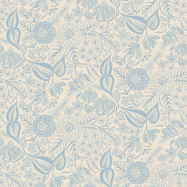 RJR Fabrics - Honeybee Garden - Bee Garden - Sky Blue Fabric