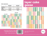 Allison Ramsing - Layer Cake Geese - Paper Pattern
