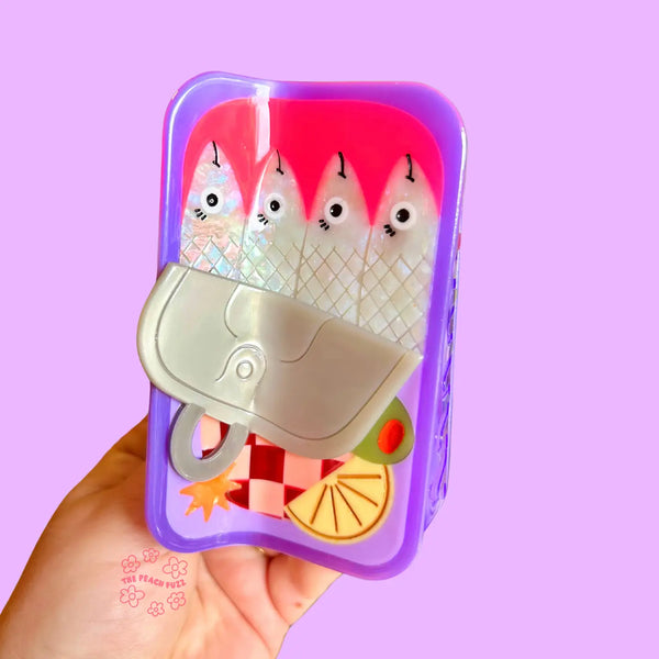 The Peach Fuzz - Sardine Hair Claw