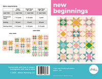 Allison Ramsing - New Beginnings - Paper Pattern