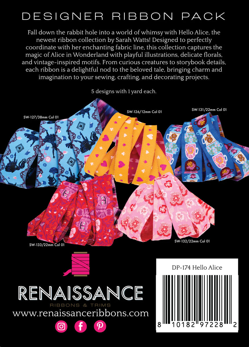 Renaissance Ribbons - Ruby Star Society Hello Alice Ribbon Pack ...