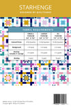 Quilt Cakes - Starhenge Quilt - Paper Pattern