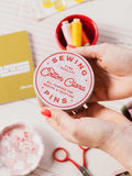 Cotton Clara Craft Kits & Supplies - Retro Floral Pin Tin