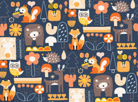 Cotton + Steel Fabrics - Kanpeki Na Hi - Sinrin Yoku Moonlight Fabric