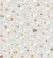 Cotton + Steel Fabrics - Kanpeki Na Hi - Asobo Happy Day Fabric