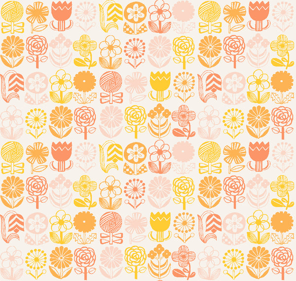 Cotton + Steel Fabrics - Kanpeki Na Hi - Hana Hana Morning Sunshine Fabric