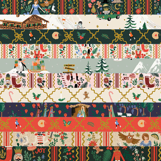 Rifle Paper Co. - Holiday Classics IV - 5x5 Pack