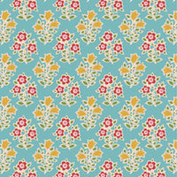 Tilda - Jubilee -  Farm Flowers Blenders Teal Fabric