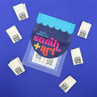 Sarah + Art - Made in 2025 Woven Labels (6 ct)