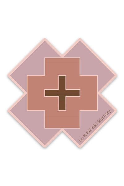 Lo & Behold Stitchery - Mauvelous Nightingale Sticker