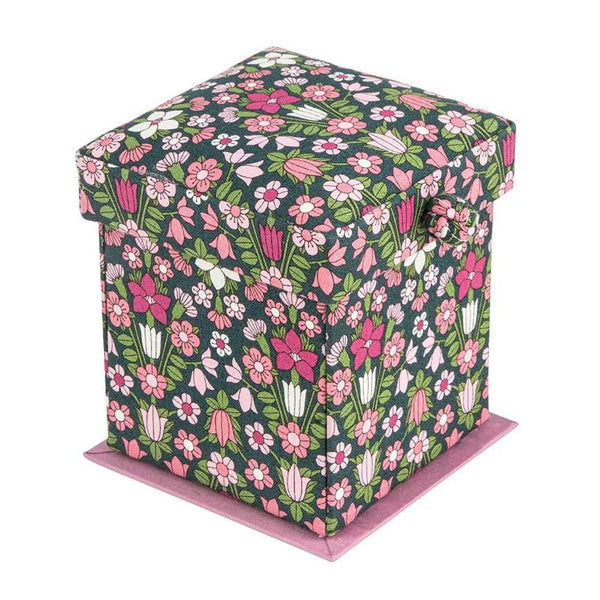 Liberty Fabrics - Hampstead Meadow Victorian Style Sewing Box