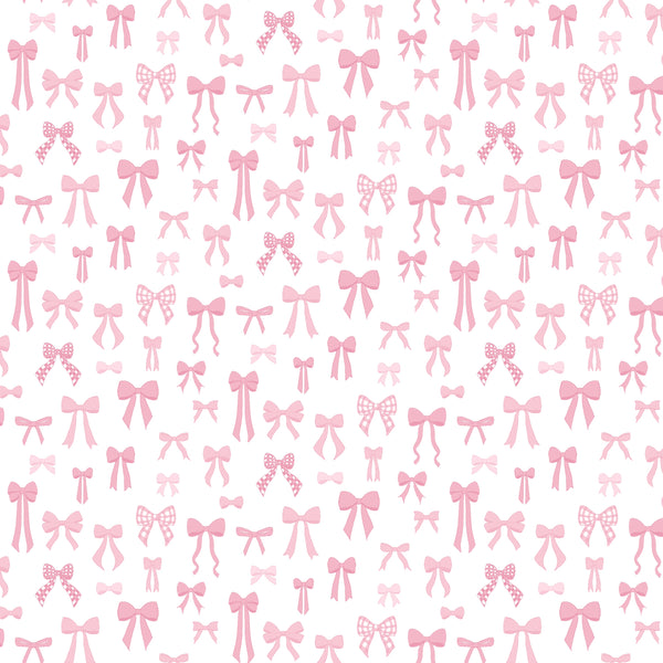 RJR Fabrics - Tied with a Bow - Resplendent Ribbons - Ballerina Pink Fabric