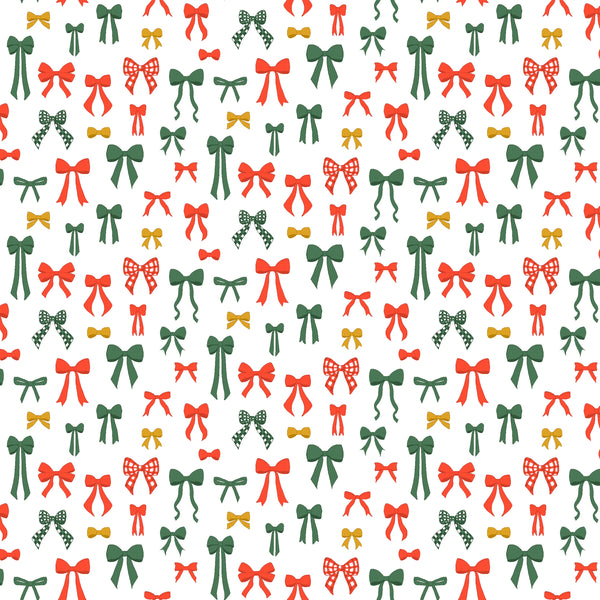 RJR Fabrics - Tied with a Bow - Resplendent Ribbons - Holiday Cheer Fabric